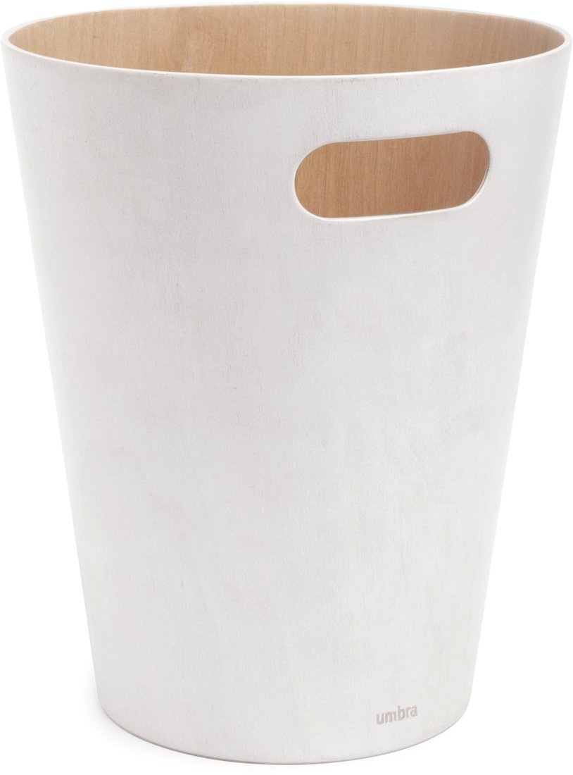 

Мусорное ведро Umbra Woodrow (White-Natural)
