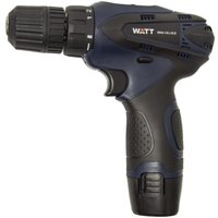 Дрель-шуруповерт WATT WAS-12Li-2 LE 1.012.020.00 (с 2-мя АКБ, кейс)