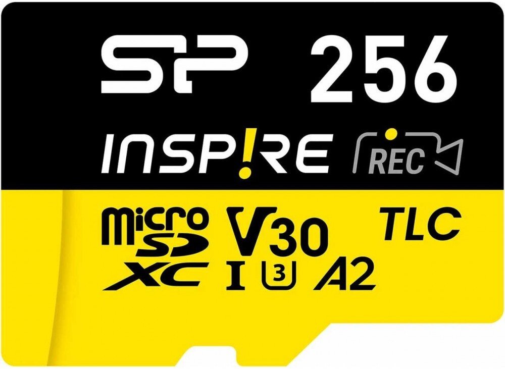

Карта памяти Silicon-Power Inspire microSDXC SP256GBSTXLA2V1N 256GB