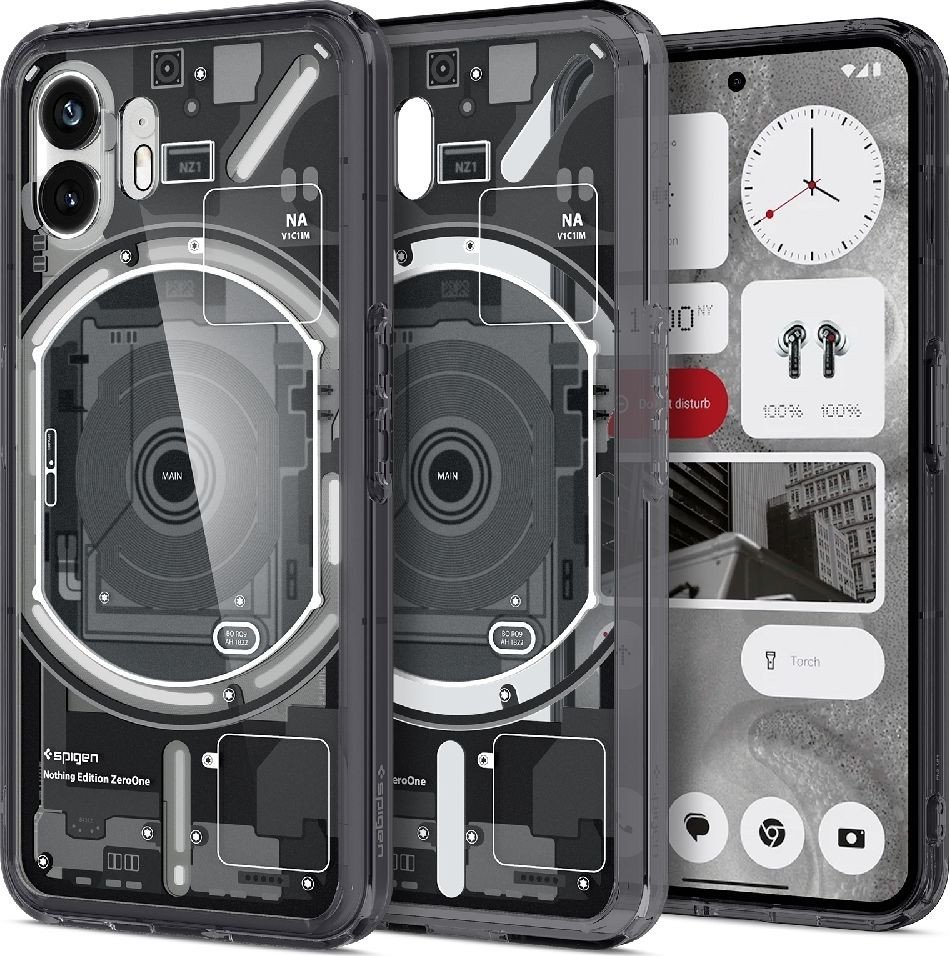 

Чехол для телефона Spigen Ultra Hybrid Zero One для Nothing Phone (2) ACS06996 (разноцветный)