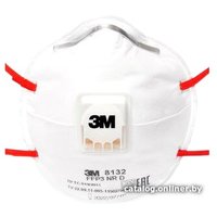 Респиратор-полумаска 3M Противоаэрозольная фильтрующая полумаска 8132