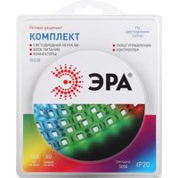 Светодиодная лента ЭРА 5050kit-14,4-60-12-IP20-RGB-5m Б0043067