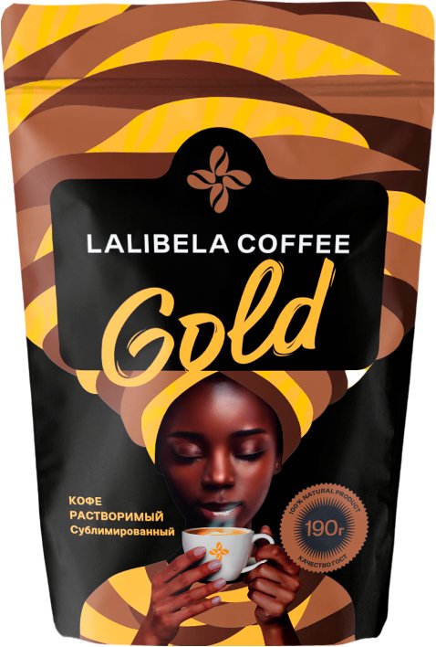

Кофе Lalibela Coffee Gold 190 г, дойпак