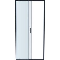 Душевая дверь Aquatek 100x200 AQ ARI RA 10020G (оружейная сталь/прозрачное стекло)