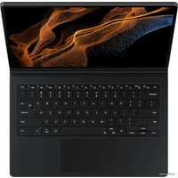 Чехол для планшета Samsung Book Сover Keyboard для Samsung Tab S8 Ultra (черный)