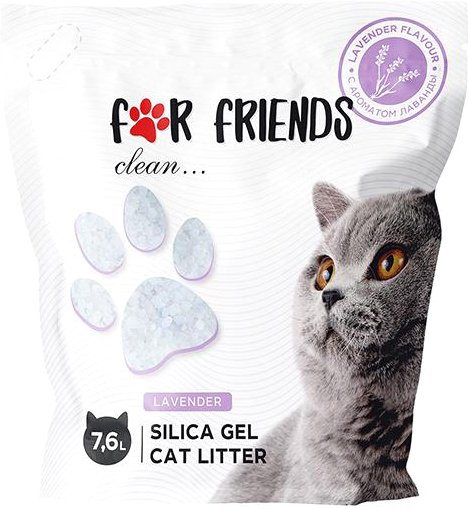 

Наполнитель для туалета For Friends Силикагелевый с ароматом лаванды TUZ797 3.8 л