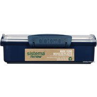 Ланч-бокс Sistema Renew 581482 (синий)