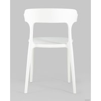 Стул с подлокотниками Stool Group Neo пластик (белый)