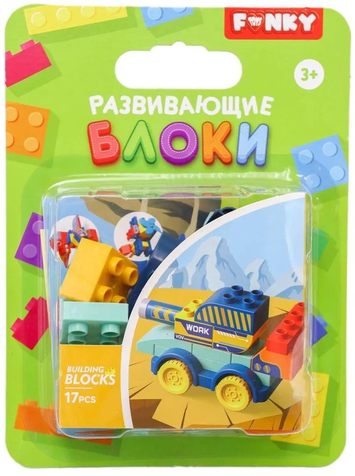 

Конструктор Funky Toys Танк FT0822554
