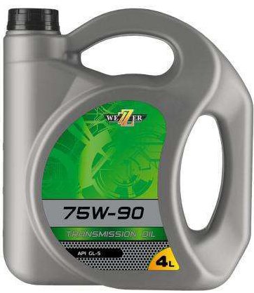 

Трансмиссионное масло Wezzer API GL-5 SAE 75W-90 4л