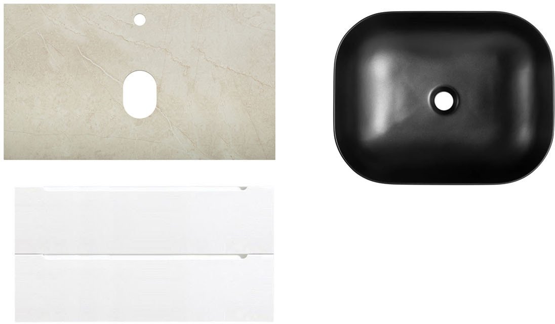 

BelBagno Тумба с умывальником Etna 80 ETNA80BL-KEPMCO-1302H316-SET