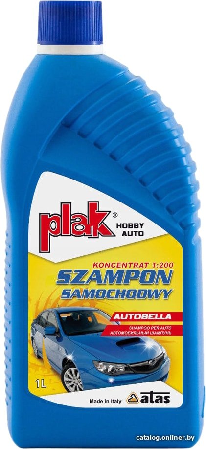 ATAS Автошампунь для ручной мойки Autobella 1 л 000162