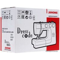 Электромеханическая швейная машина Janome Dresscode