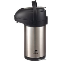 Помповый термос Stinger HP-3000H-2 3л (серебристый/черный)