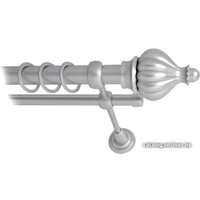 Карниз для штор Lm Decor Купол (сатин, гладкая, 1.4м 25мм, 2 ряда)