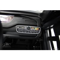 Электромобиль RiverToys Mercedes-Benz Axor с прицепом H777HH (голубой)