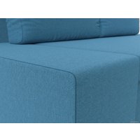 Диван Лига диванов Сан Марко 121579 (рогожка Амур, голубой)