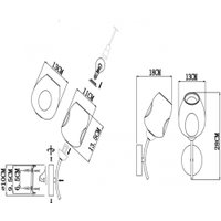 Бра Evoluce SLE205301-01