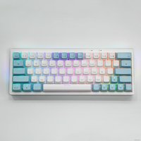 Клавиатура Cyberlynx ZA63 White Blue Orange (TNT Yellow)