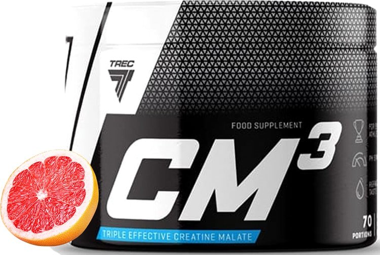 

Креатин малат Trec Nutrition CM3 Power (грейпфрут, 250 г)