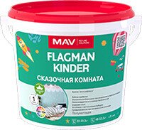 

Краска MAV Flagman Kinder 1 л (белый полуматовый)