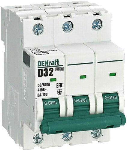 

Выключатель автоматический Schneider Electric DEKraft 12372DEK
