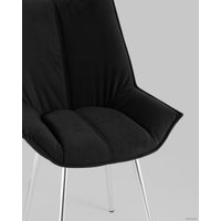 Стул Stool Group Осло fb-oslo-neo-28-chrome (велюр черный/хром)