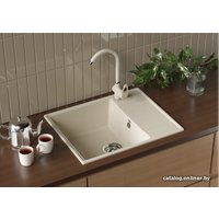 Кухонная мойка Ulgran QUARTZ Prima 605-07 (уголь)