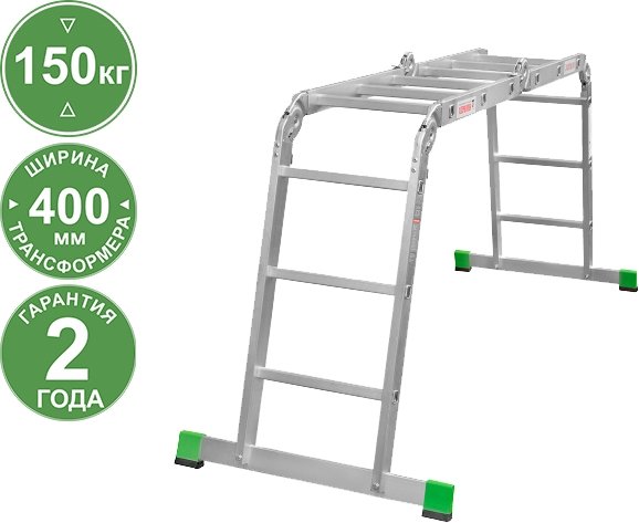 

Лестница-трансформер Новая высота NV2322 2322403 (4x3 ступени)