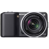 Беззеркальный фотоаппарат Sony Alpha NEX-3D Double Kit 16mm + 18-55mm