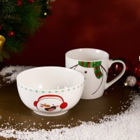 Набор сервировочный Lefard Снеговик 260-1066