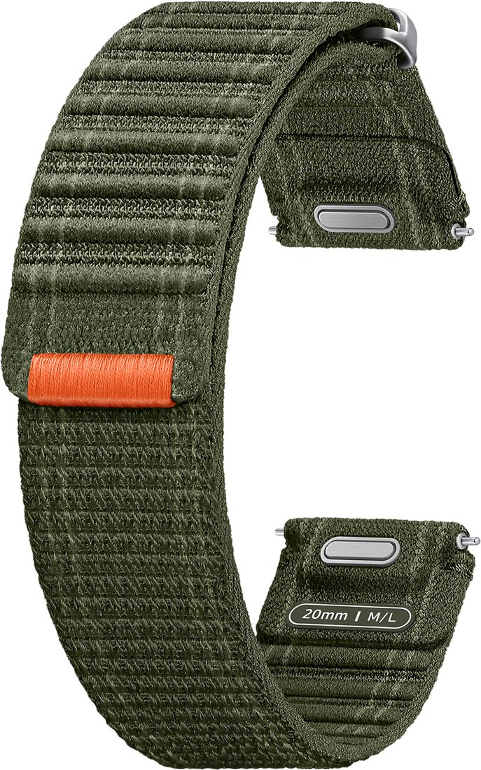 

Ремешок Samsung Fabric для Samsung Galaxy Watch7 (M/L, зеленый)