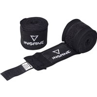 Бинт боксерский Insane Cobra IN22-HW201 (3.5м, черный)