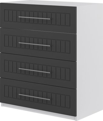 Комод Неман мебель Отис МН-039-18 (графит полоска)