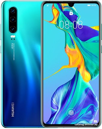 Huawei P30 ELE-L29 Dual SIM 6GB/128GB (северное сияние)