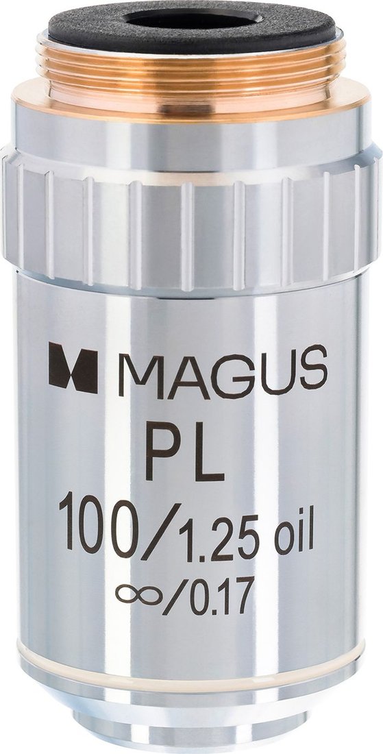 Объектив Magus MP100 OIL 100х/1.25 ми Plan ∞/0.17 85240