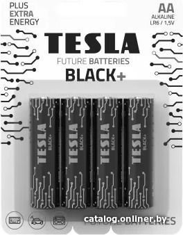 Батарейка Tesla Batteries Black+ AA LR06 1.5V 1099137265 4 шт