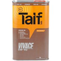 Моторное масло Taif Vivace 5W-40 1л