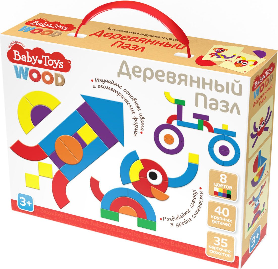 

Мозаика/пазл Baby Toys Wood 04055