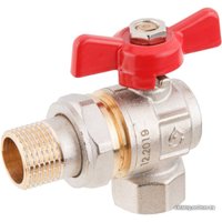 Запорная арматура AV Engineering Шаровой кран угловой бабочка НР-ВН 1" AVE094001E