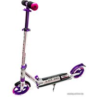 Двухколесный подростковый самокат Tech Team TT 210 Lux (фиолетовый/белый)