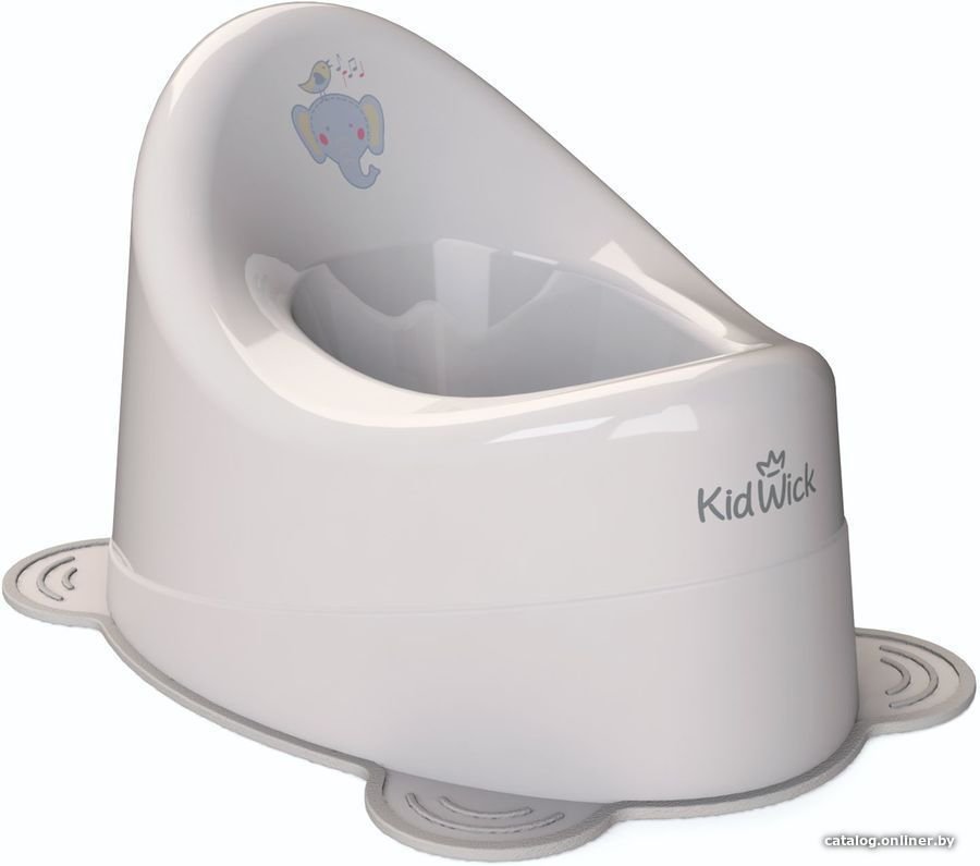 Детский горшок Kidwick Улитка KW040401 (серый/темно-серый)