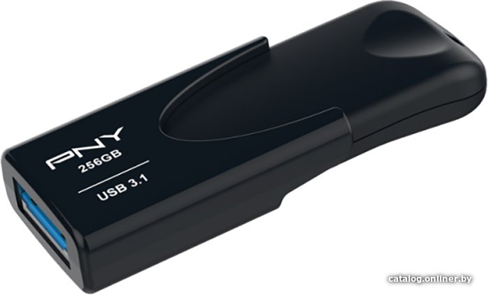 USB Flash PNY Attache 4 256GB (черный)