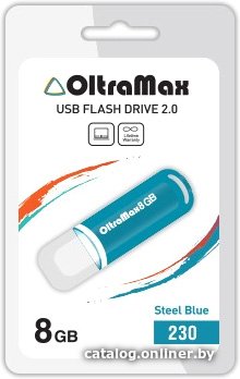 OltraMax 230 8GB (turkusowy) [OM-8GB-230-St Blue]