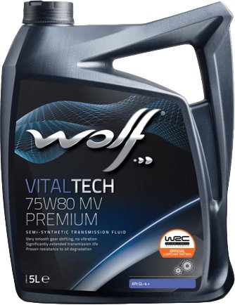 

Трансмиссионное масло Wolf VitalTech 75W-80 Multi Vehicle Premium 5л