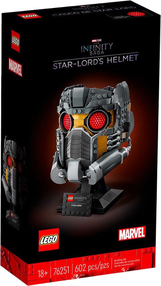 Конструктор LEGO Marvel 76251 Шлем Звездного Лорда