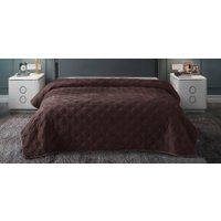 Покрывало Luxor RB 19-0913 велюр (220x240, chocolate)