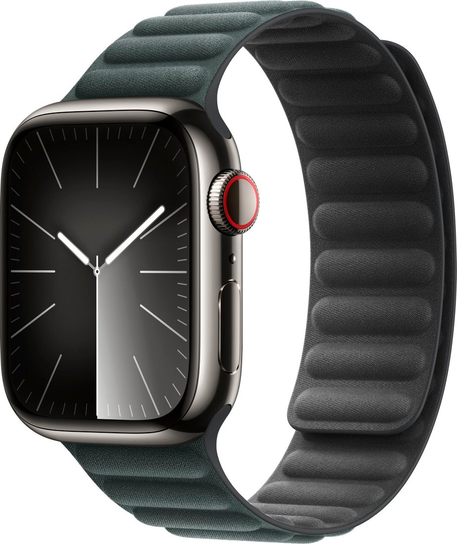 

Ремешок Apple Magnetic Link MTJ53 (41 мм, вечнозеленый, размер S/M)