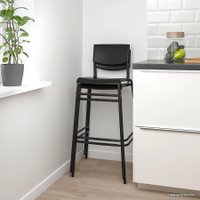 Стул Ikea Стиг 304.984.23 (черный)