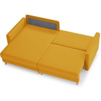 Угловой диван Mio Tesoro Дублин 497 (желтый 1103)